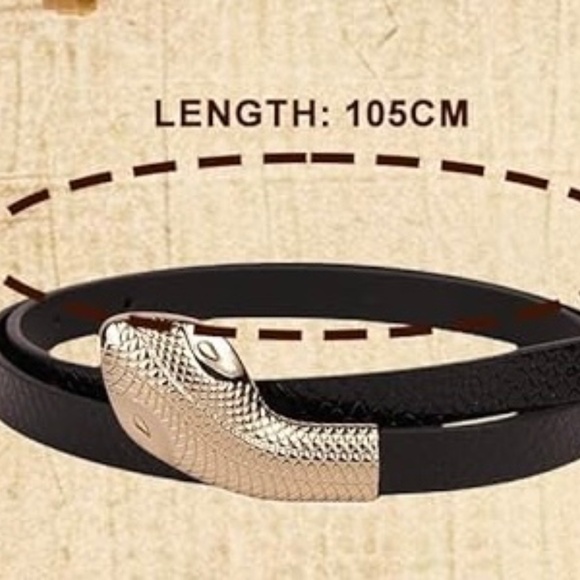 NWOT Women's Gothic Renaissance Costume accessories Set - Medieval Snake Pattern - Picture 14 of 14